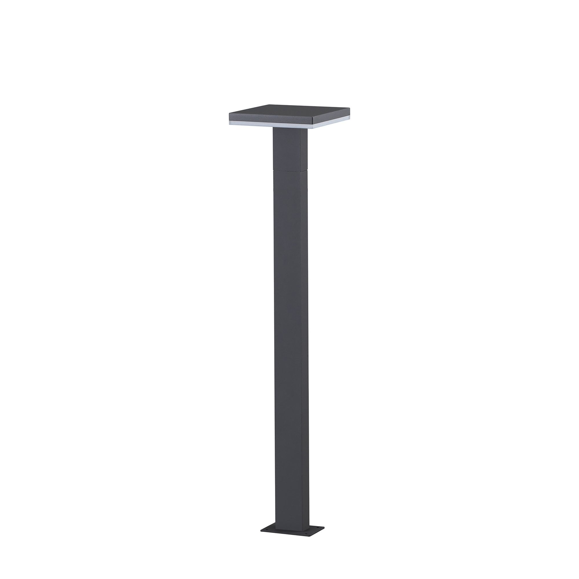 M6499 Tignes Outdoor Pillar Lamp 10W LED Anthracite