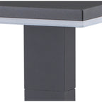 M6499 Tignes Outdoor Pillar Lamp 10W LED Anthracite