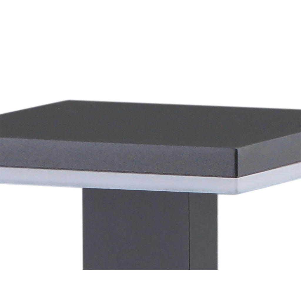 M6499 Tignes Outdoor Pillar Lamp 10W LED Anthracite