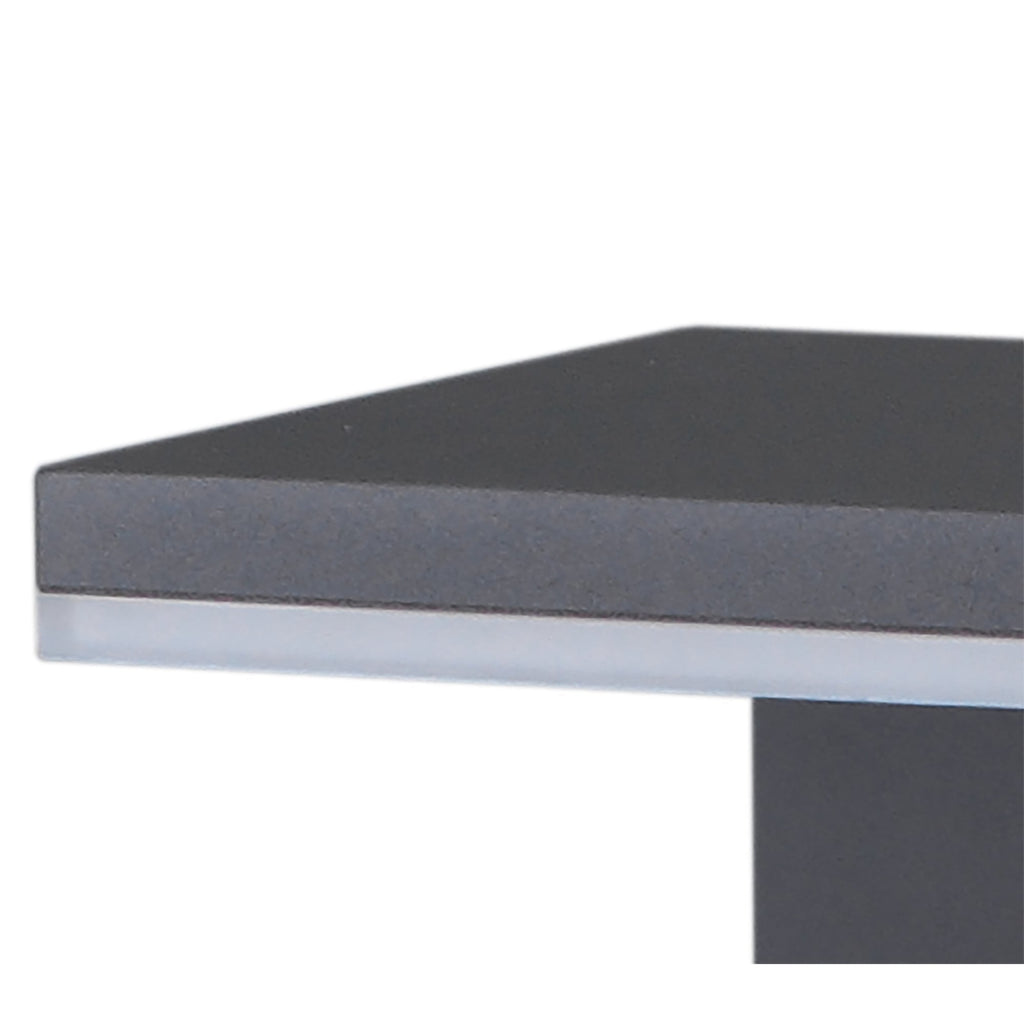M6499 Tignes Outdoor Pillar Lamp 10W LED Anthracite