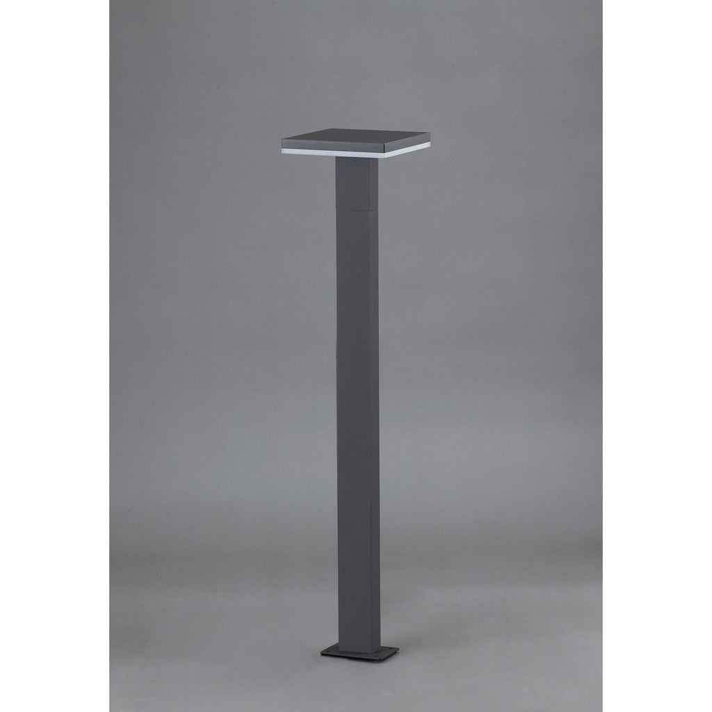 M6499 Tignes Outdoor Pillar Lamp 10W LED Anthracite