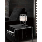 M1251 Tokio Table Lamp 1 Light G9 Gloss White/Polished Chrome