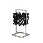 M1271 Tokio Table Lamp 1 Light G9 Gloss Black/Polished Chrome