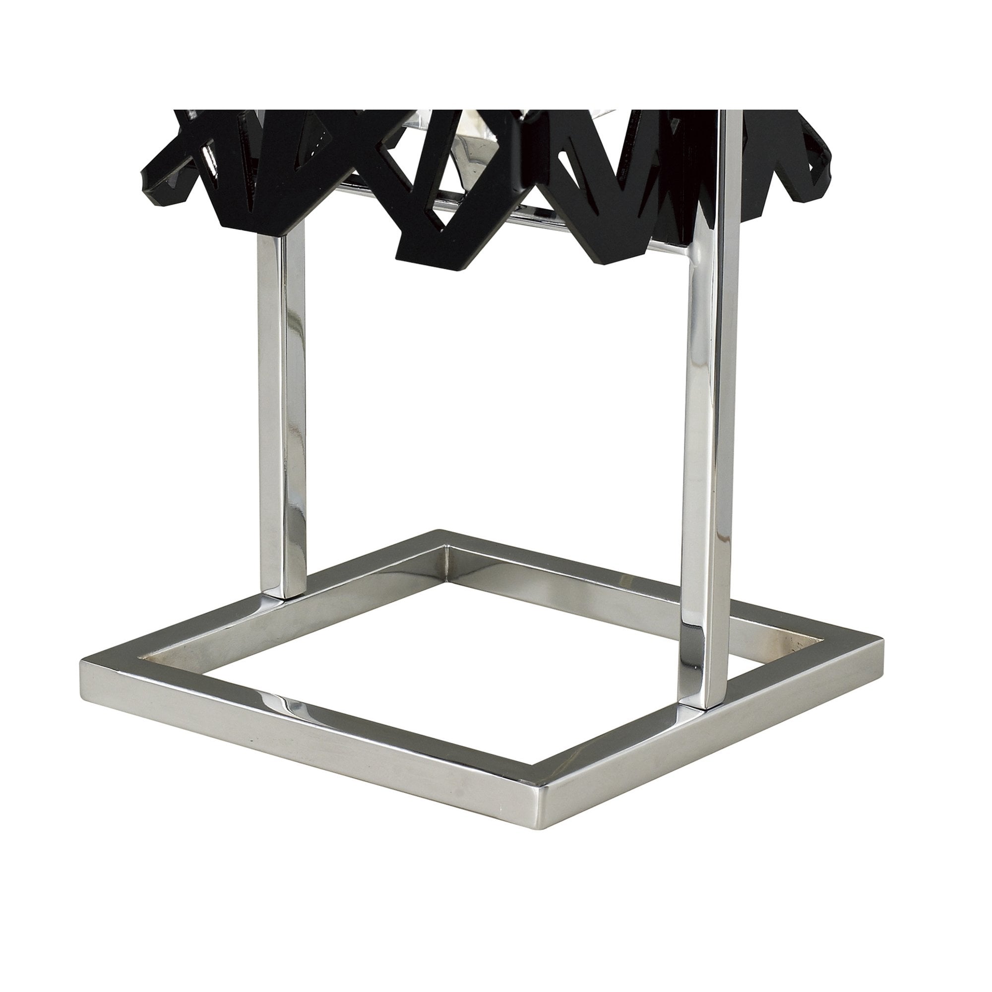 M1271 Tokio Table Lamp 1 Light G9 Gloss Black/Polished Chrome