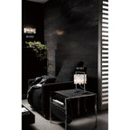 M1278 Tokio Rectangular Telescopic 6 Light G9 Line Gloss Black/Polished Chrome