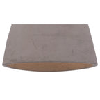 M4825 Triangle Pendant Small 1 Light E27 Cement/Polished Chrome
