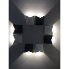 M6526 Triax Outdoor Wall Lamp 8W LED Sand White