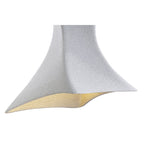 M5071 Twist Pendant 1 Light E27 Cement Effect/Polished Chrome