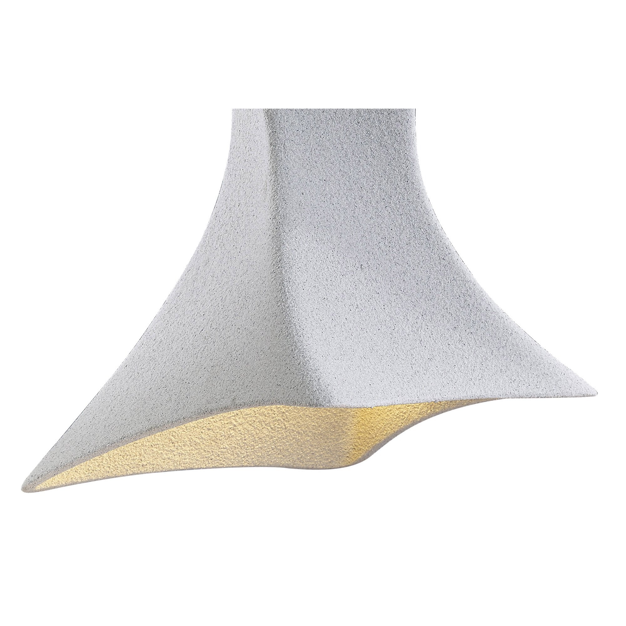 M5071 Twist Pendant 1 Light E27 Cement Effect/Polished Chrome