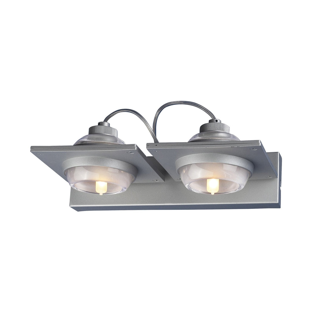 M40006 Ull Wall Lamp 2 Light G9 Silver Grey