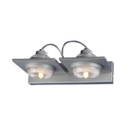 M40006 Ull Wall Lamp 2 Light G9 Silver Grey