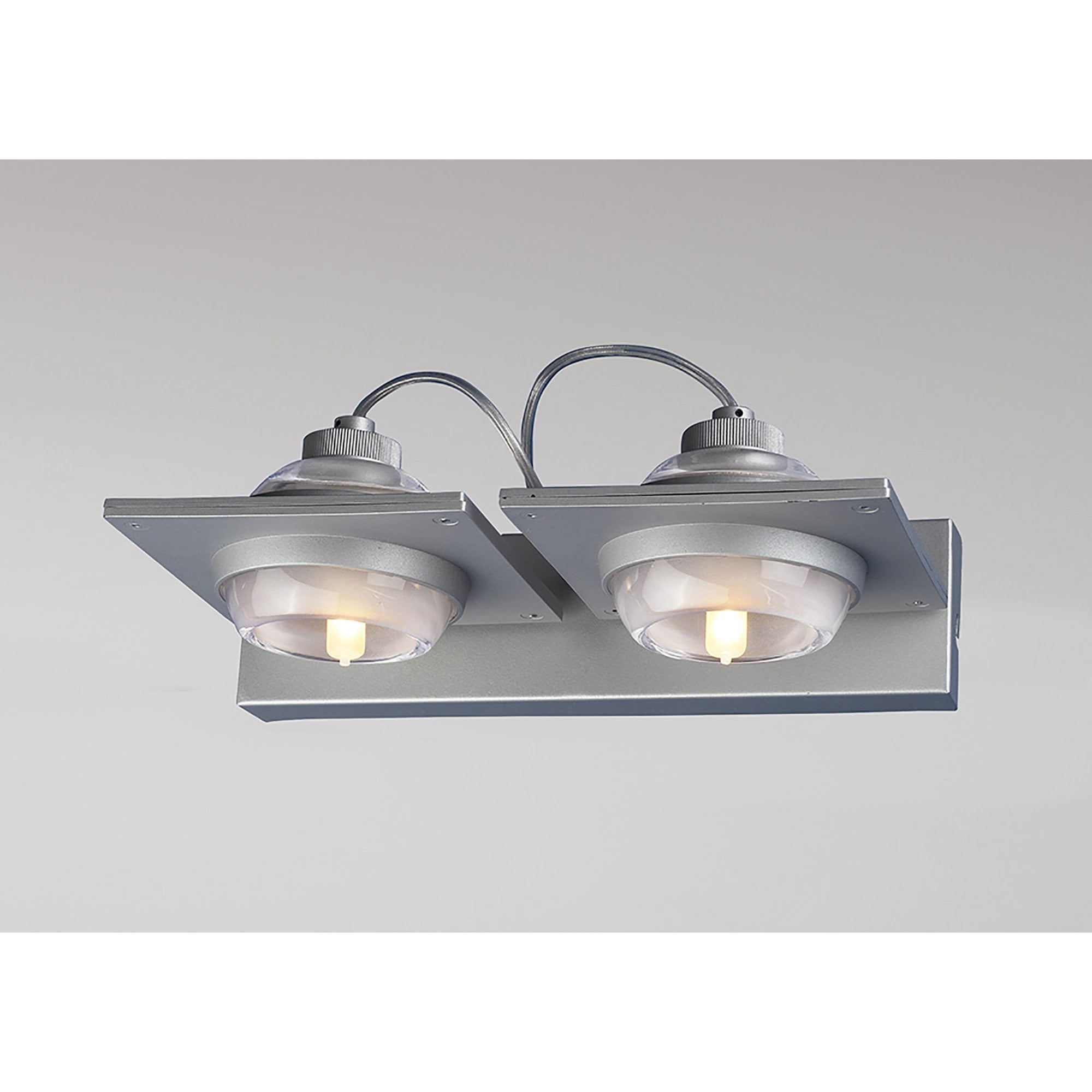 M40006 Ull Wall Lamp 2 Light G9 Silver Grey