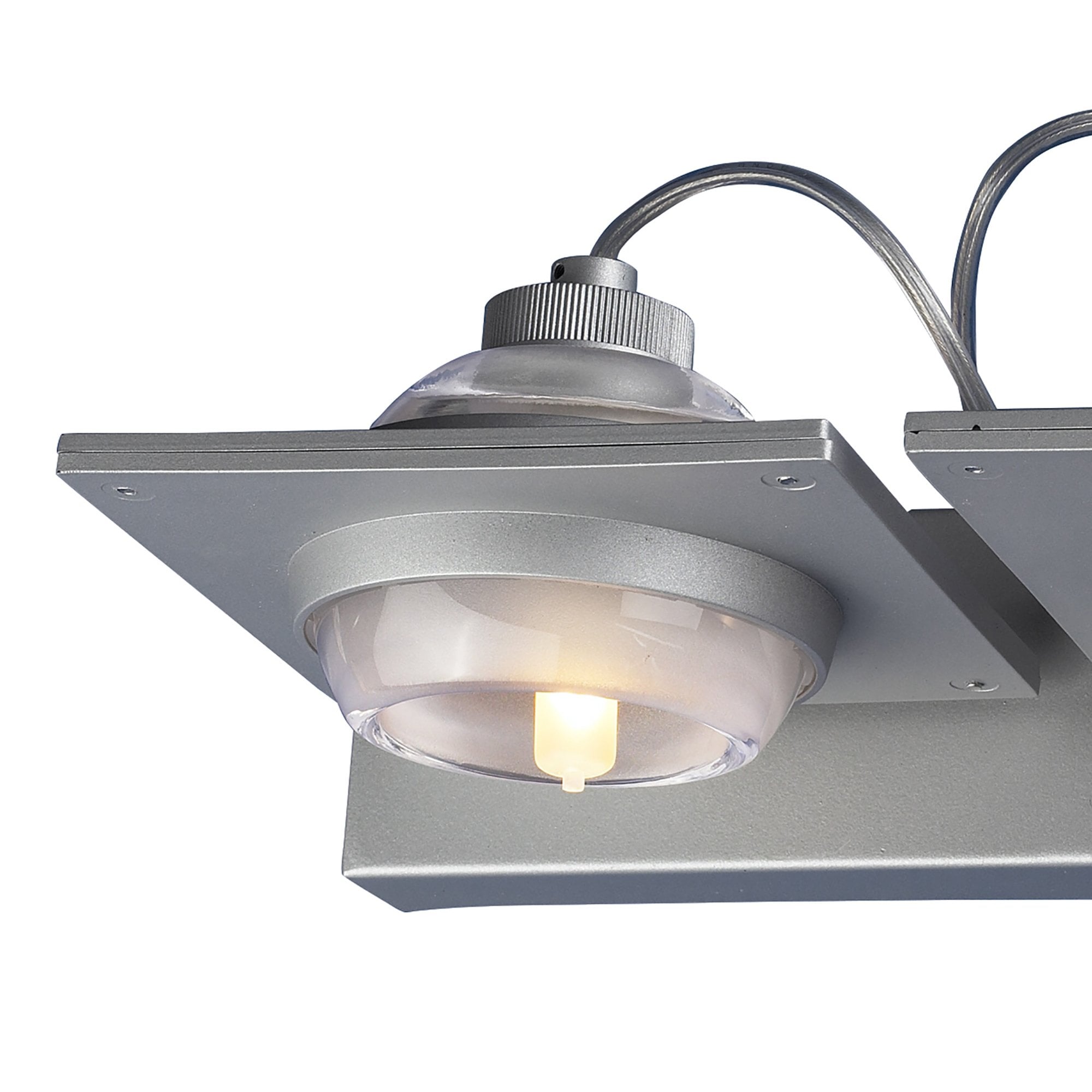 M40006 Ull Wall Lamp 2 Light G9 Silver Grey