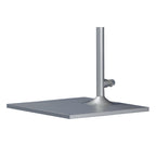 M40008 Ull Table Lamp 1 Light G9 Silver Grey