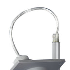 M40008 Ull Table Lamp 1 Light G9 Silver Grey