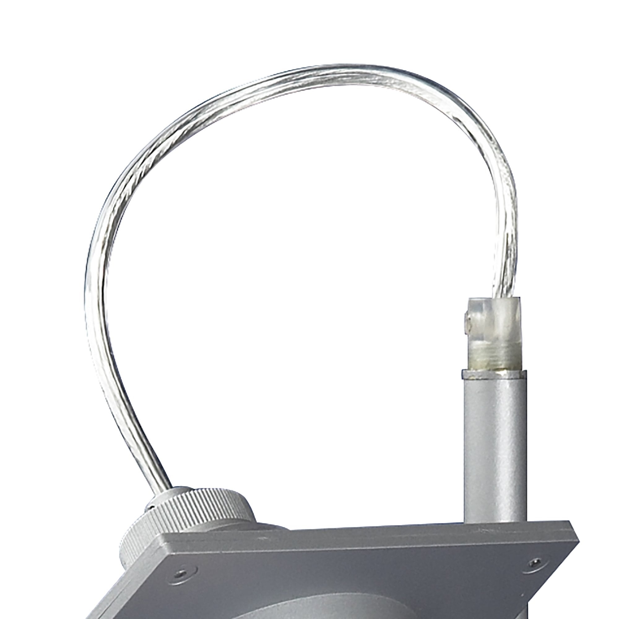M40008 Ull Table Lamp 1 Light G9 Silver Grey