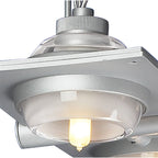 M40004 Ull Pendant 4 Light G9 Silver Grey