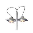 M40009 Ull Floor Lamp 2 Light G9 Silver Grey