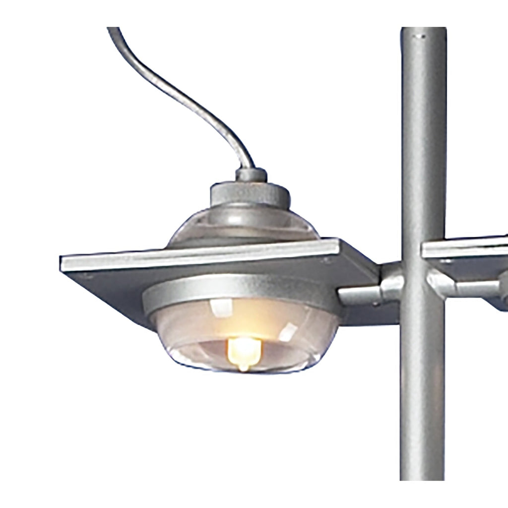 M40009 Ull Floor Lamp 2 Light G9 Silver Grey