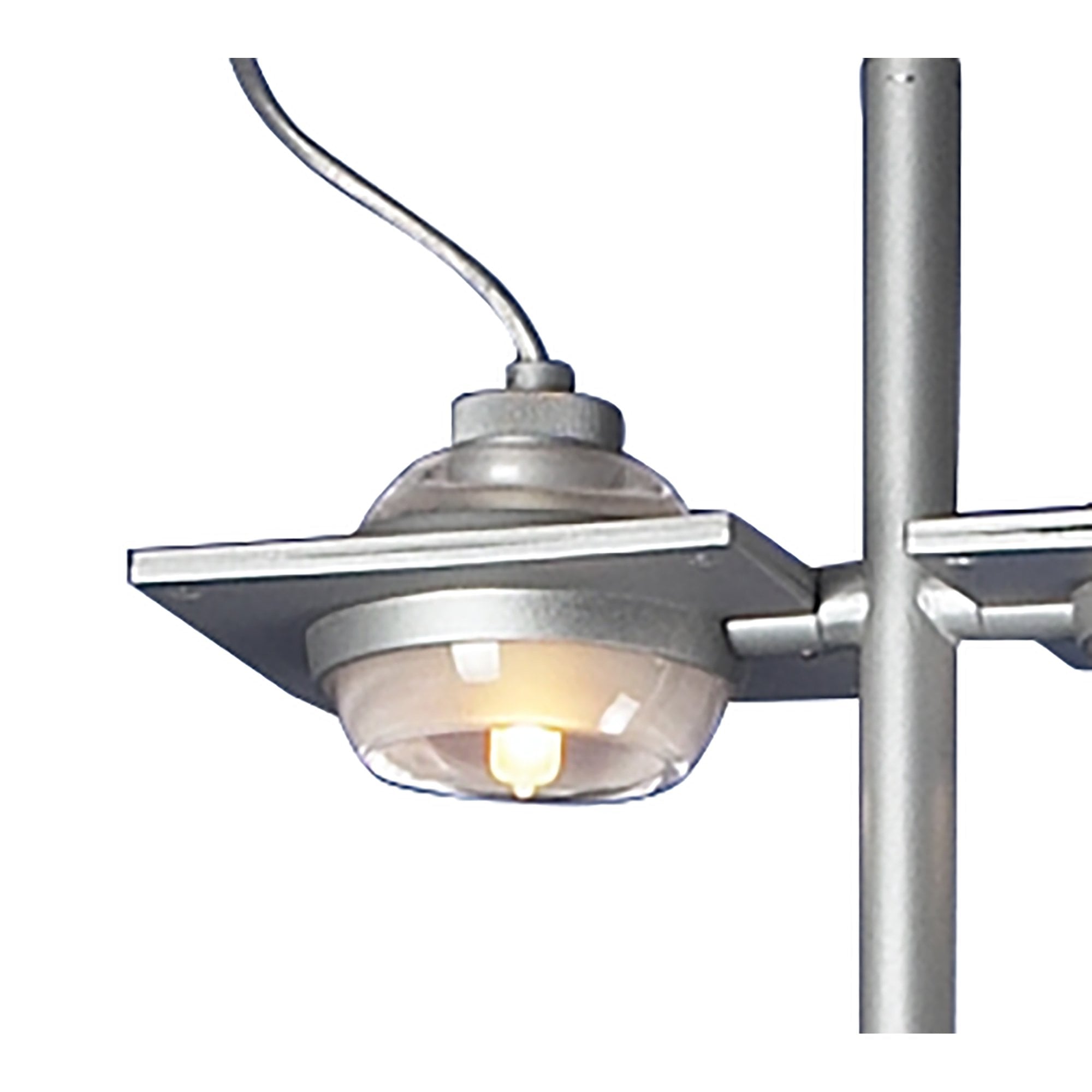 M40009 Ull Floor Lamp 2 Light G9 Silver Grey