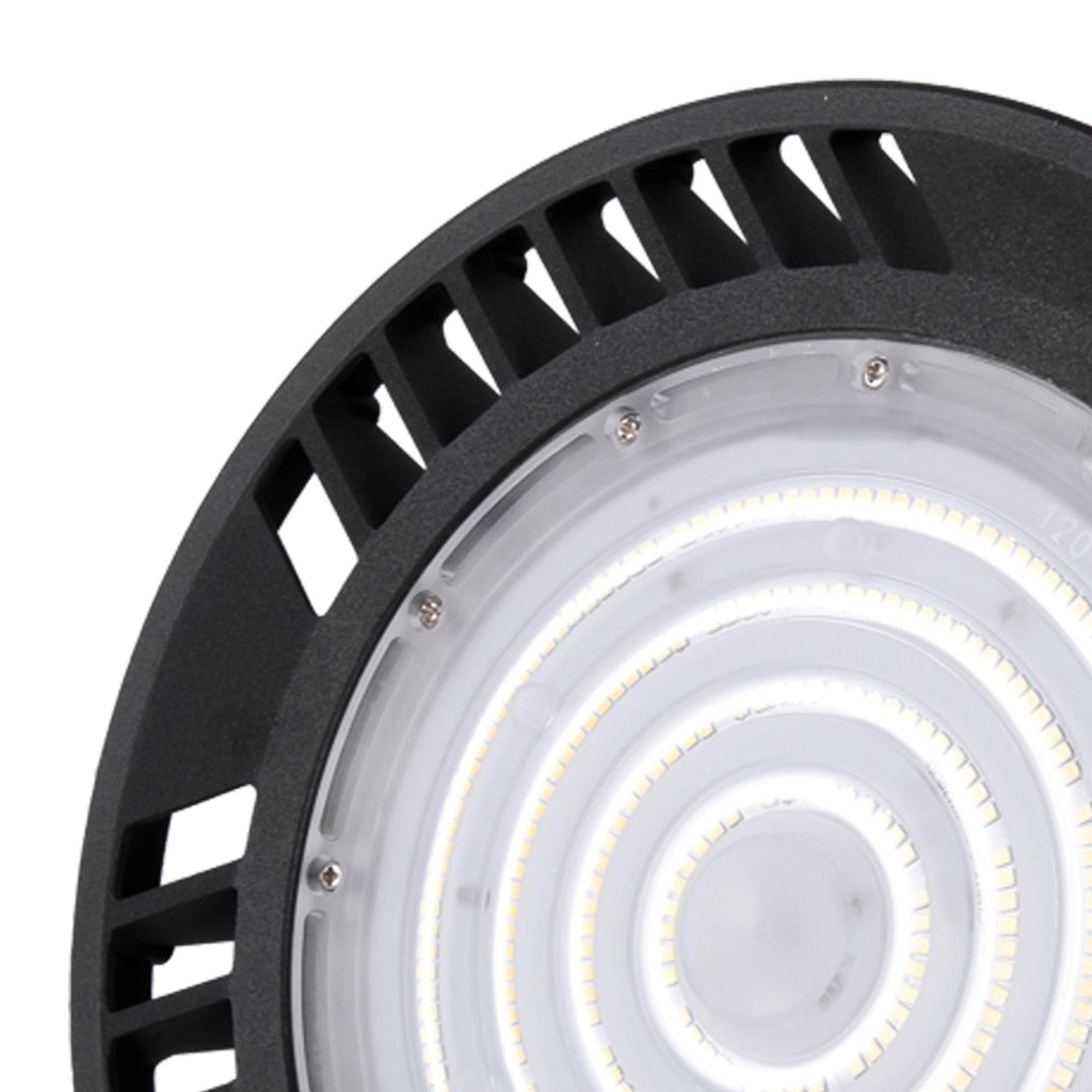 M7422 Urano UFO Bay Outdoor Downlight 150W LED Black (S)