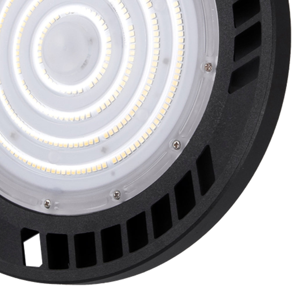M7422 Urano UFO Bay Outdoor Downlight 150W LED Black (S)