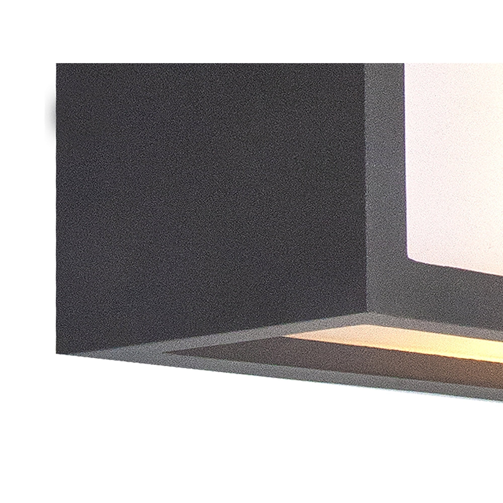Utah Outdoor Wall  Lamp 1 Light Graphite