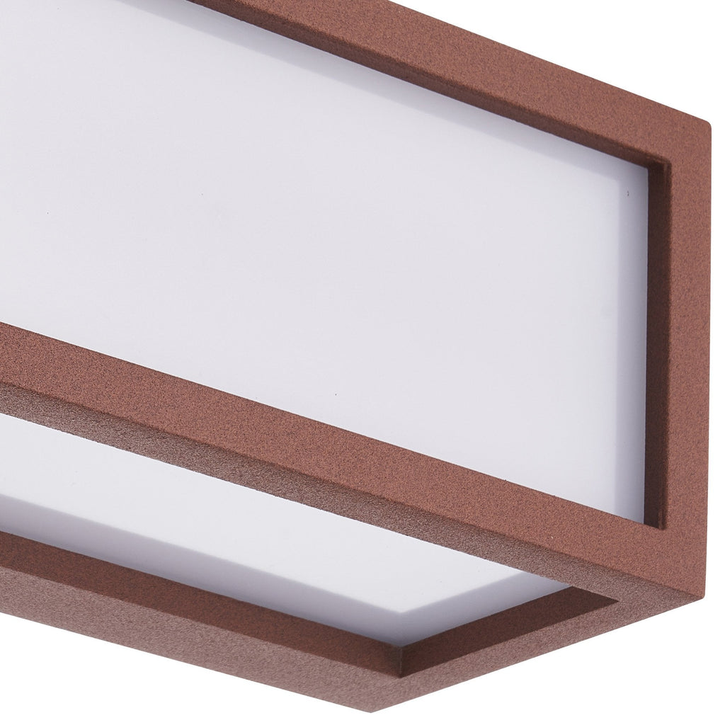 M7052 Utah Outdoor Wall Lamp 1 Light Sand Brown
