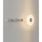 M7292 Venus Wall Lamp Coat Rack 6W LED White