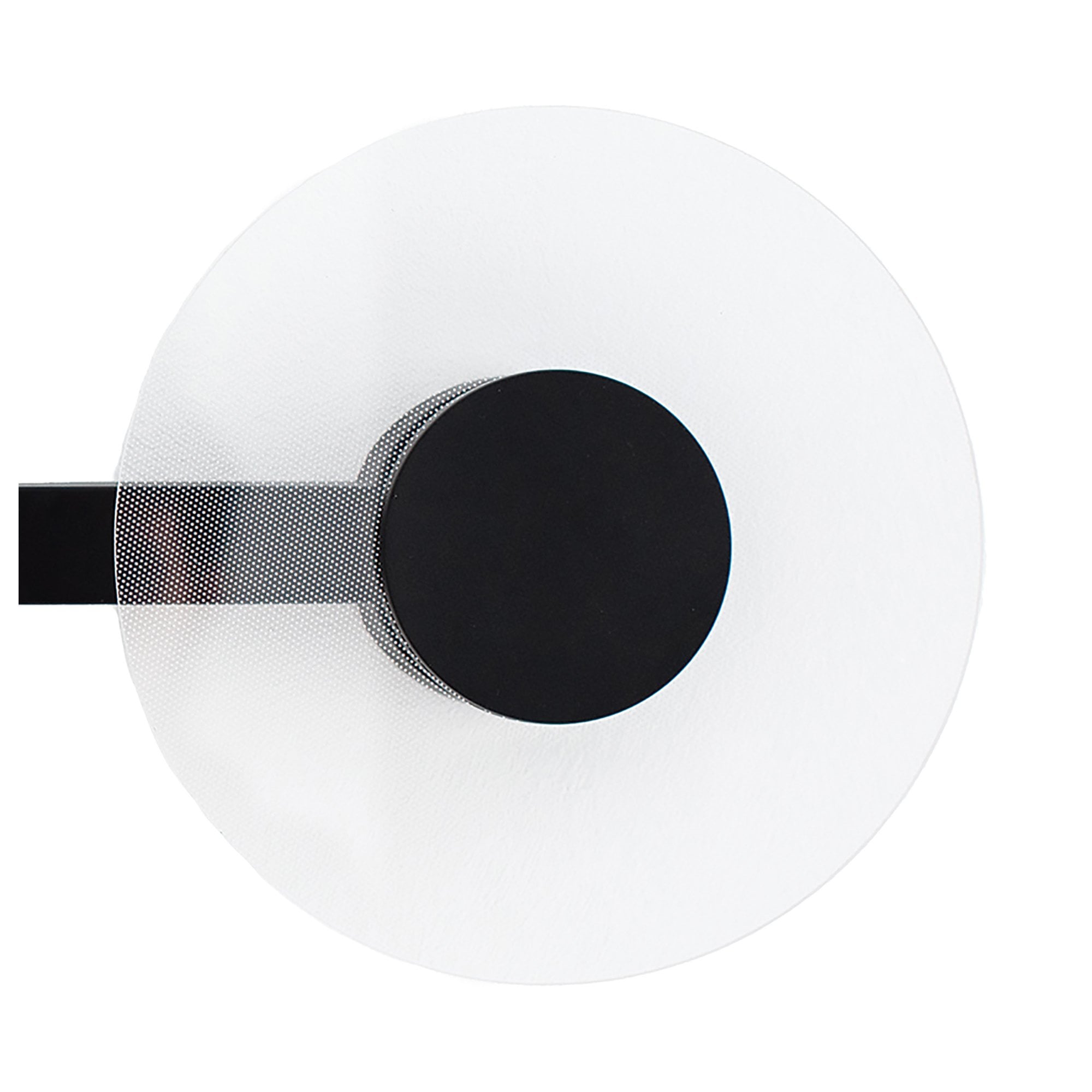 M7293 Venus Wall Lamp Coat Rack 6W LED Black