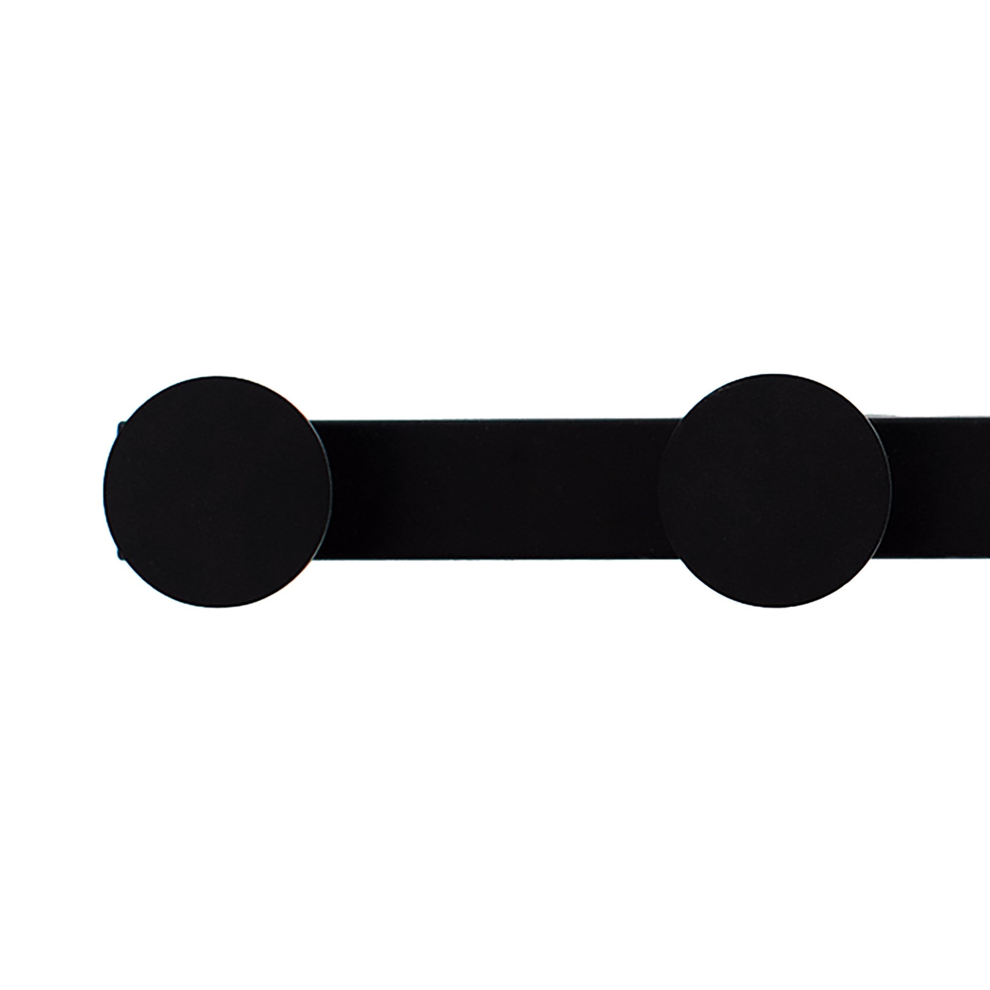 M7293 Venus Wall Lamp Coat Rack 6W LED Black