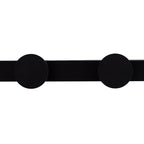 M7293 Venus Wall Lamp Coat Rack 6W LED Black