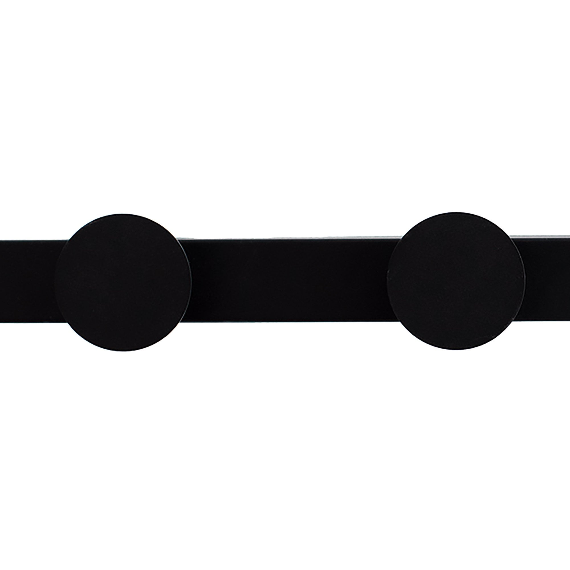 M7293 Venus Wall Lamp Coat Rack 6W LED Black