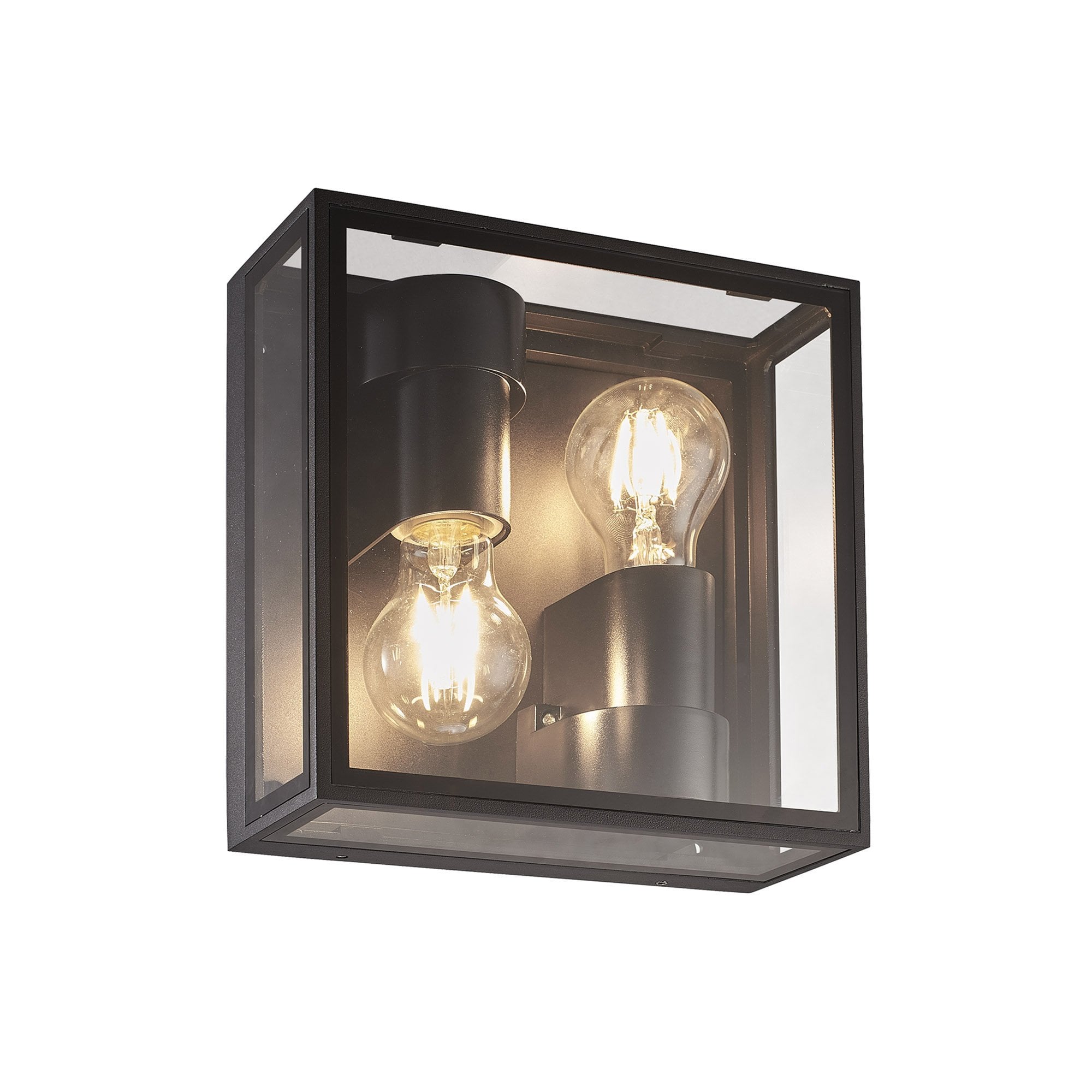 Verbier Outdoor Up/Down Ceiling/Wall  Lamp 2 Light Dark Grey
