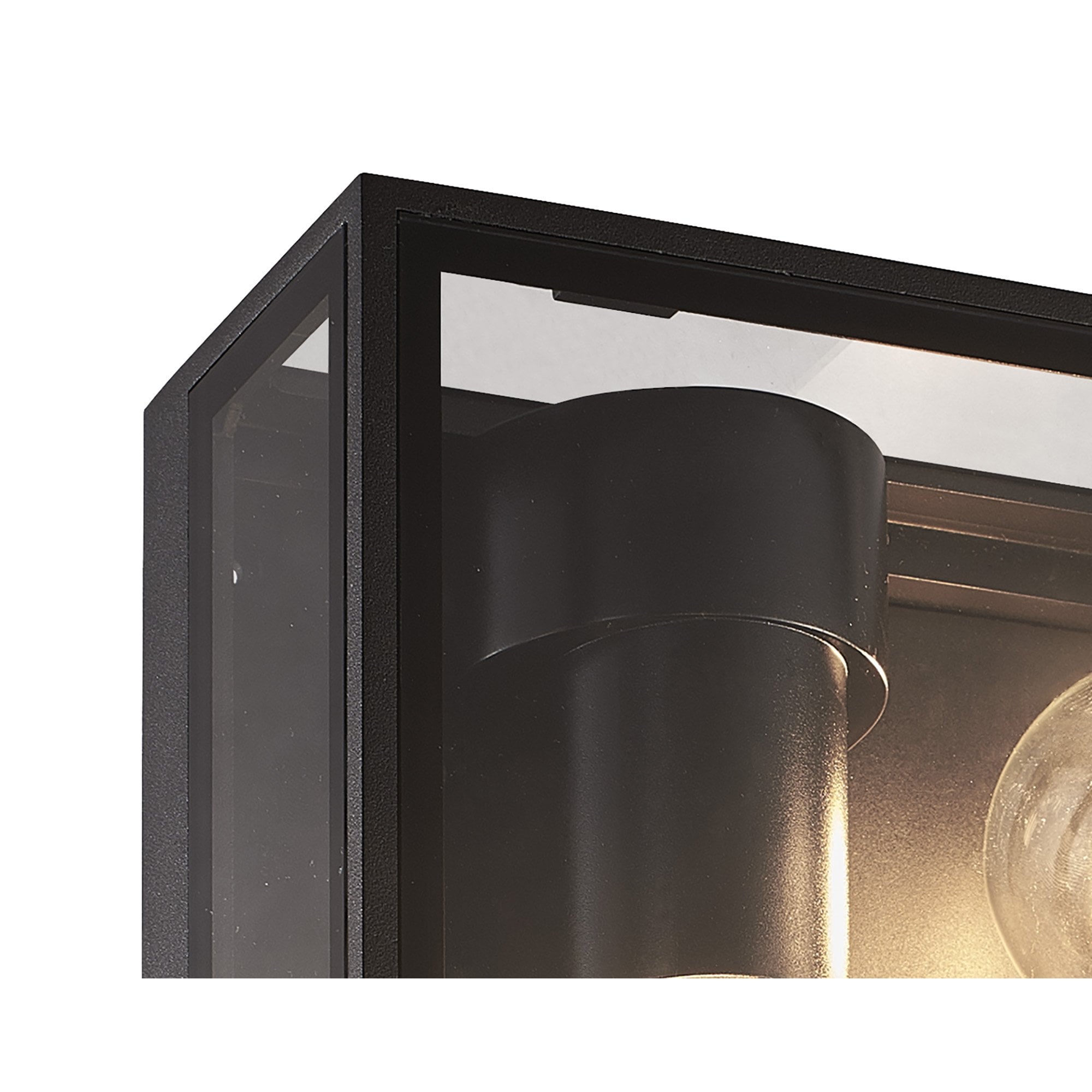 Verbier Outdoor Up/Down Ceiling/Wall  Lamp 2 Light Dark Grey