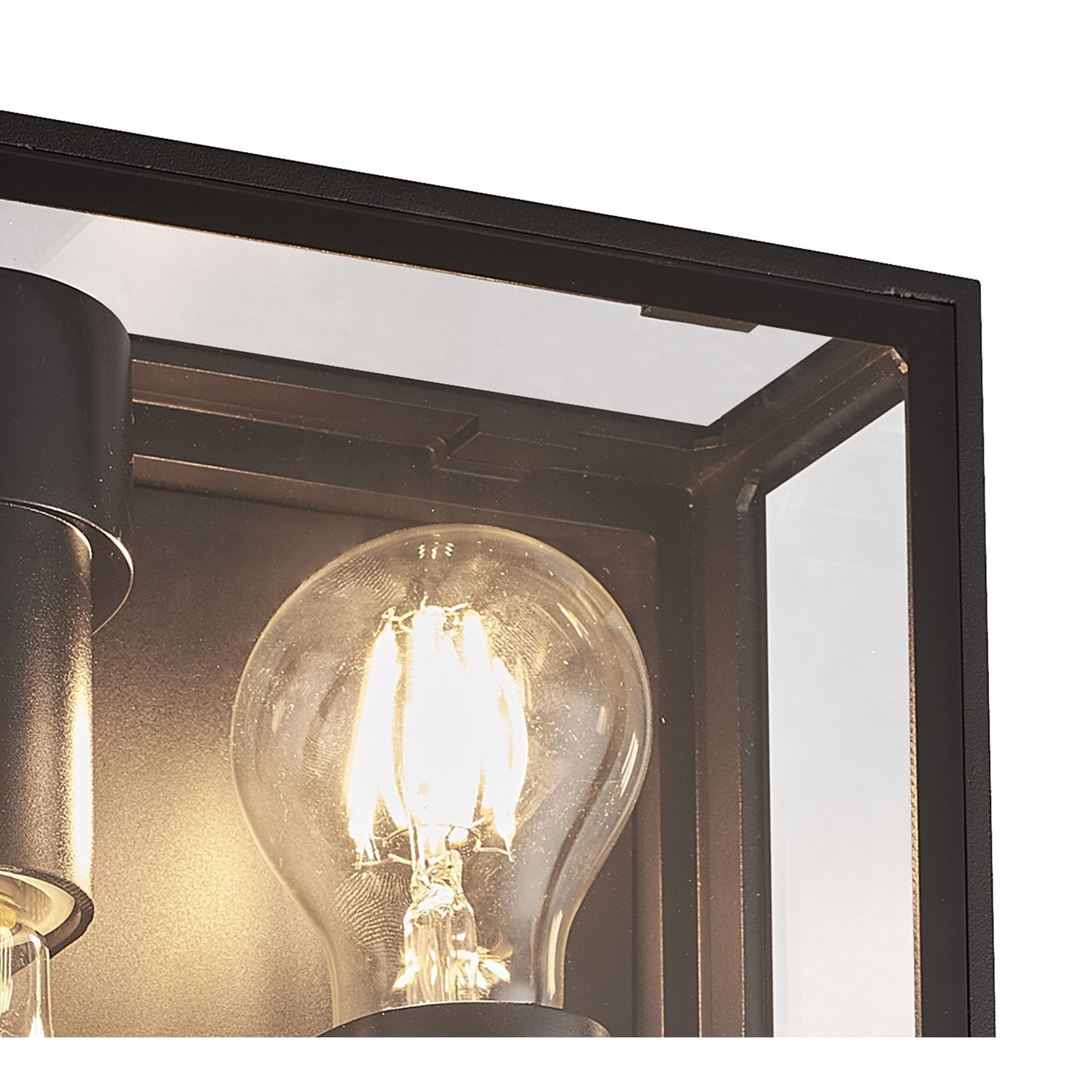 Verbier Outdoor Up/Down Ceiling/Wall  Lamp 2 Light Dark Grey