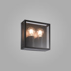 M7066 Verbier Outdoor Vertical Wall Lamp 2 Light Anthracite