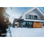 M7066 Verbier Outdoor Vertical Wall Lamp 2 Light Anthracite