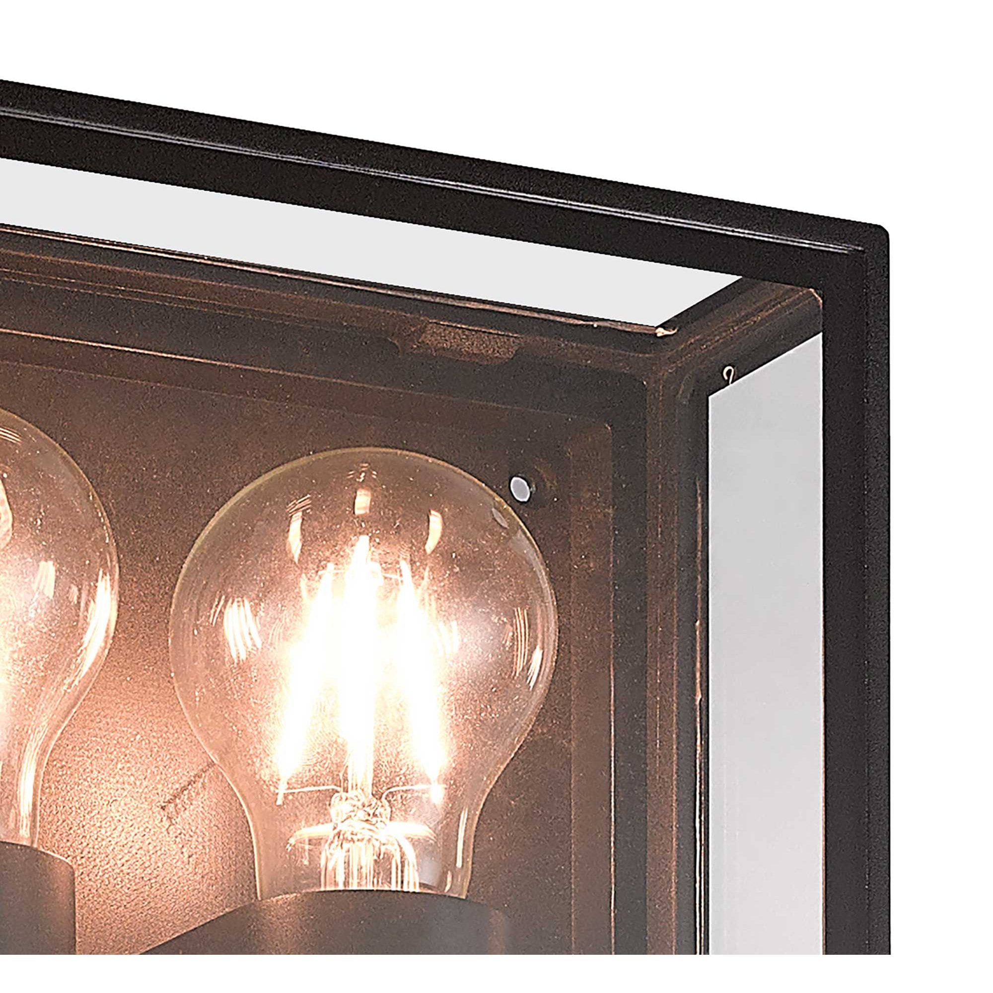 M7066 Verbier Outdoor Vertical Wall Lamp 2 Light Anthracite