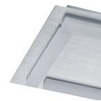 M8311/1 Verona Square Ceiling 4 Light 20W LED Satin Aluminium/Frosted Acrylic