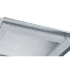 M8311/1 Verona Square Ceiling 4 Light 20W LED Satin Aluminium/Frosted Acrylic
