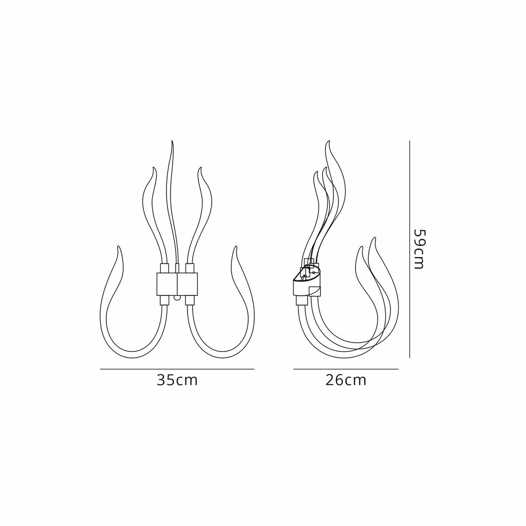 M5567 Versailles Wall LED Light 41W
