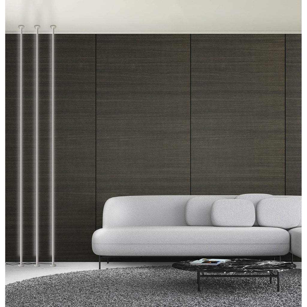 M7348 Vertical 3 Light Floor Lamp 60W LED Dimmable Black