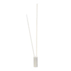 M7345 Vertical 2 Light Floor Lamp 44W LED Dimmable White