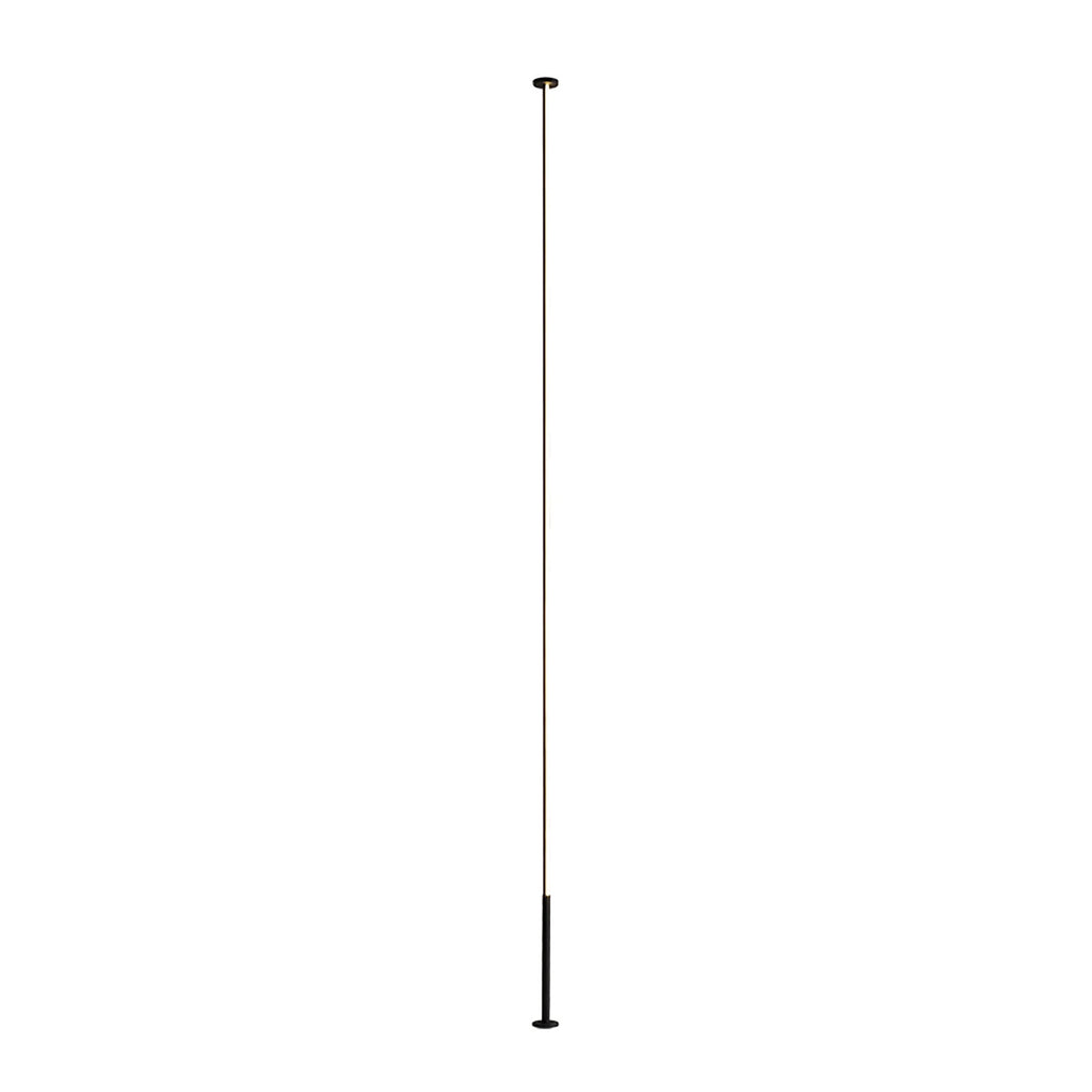 M7359 Vertical 1 Light Floor Lamp 36W LED Dimmable Black