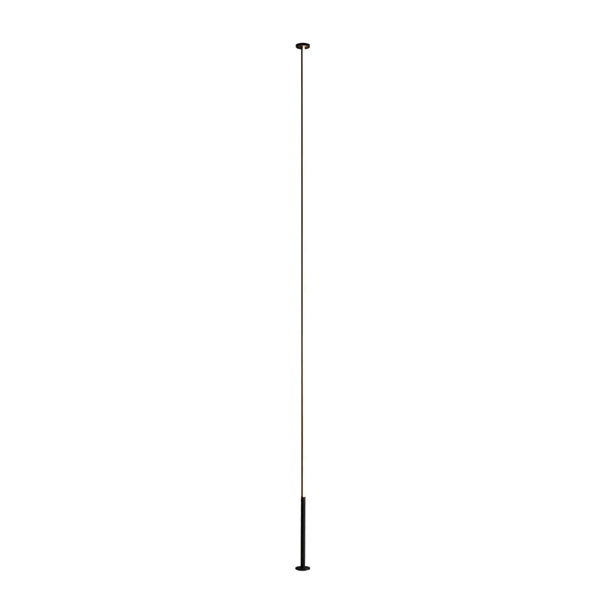 M7359 Vertical 1 Light Floor Lamp 36W LED Dimmable Black