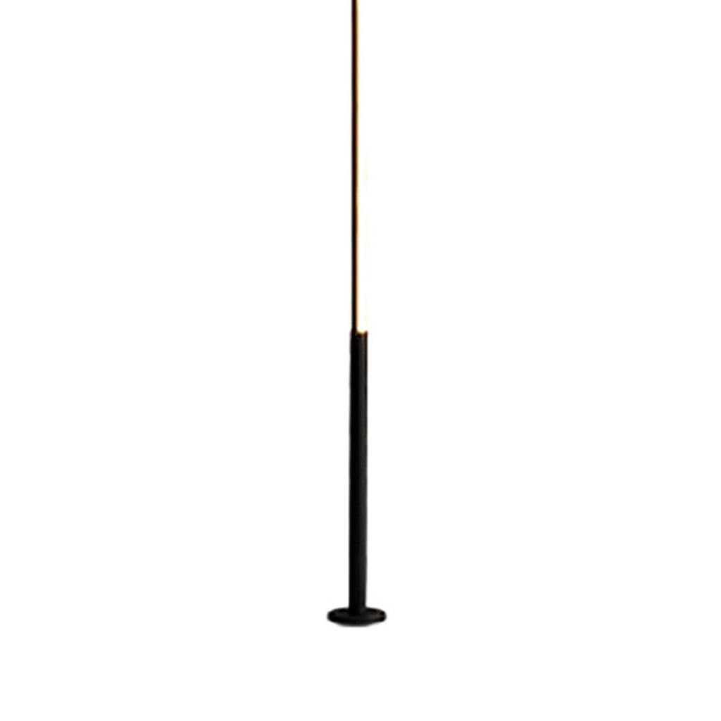 M7359 Vertical 1 Light Floor Lamp 36W LED Dimmable Black