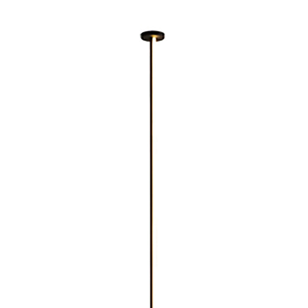M7359 Vertical 1 Light Floor Lamp 36W LED Dimmable Black