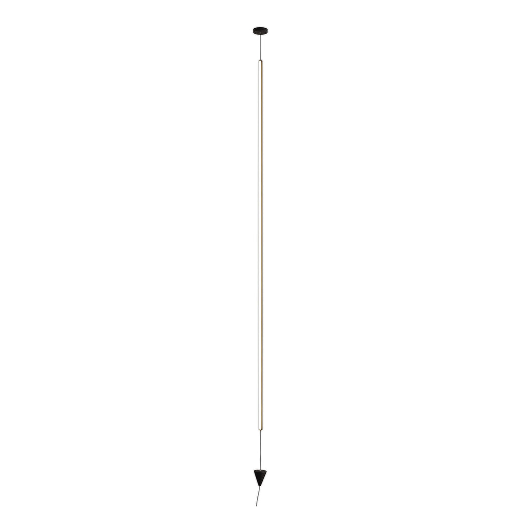 M7352 Vertical Pendant/Floor Lamp 36W LED Dimmable Black