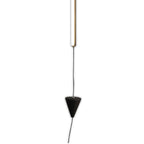 M7352 Vertical Pendant/Floor Lamp 36W LED Dimmable Black